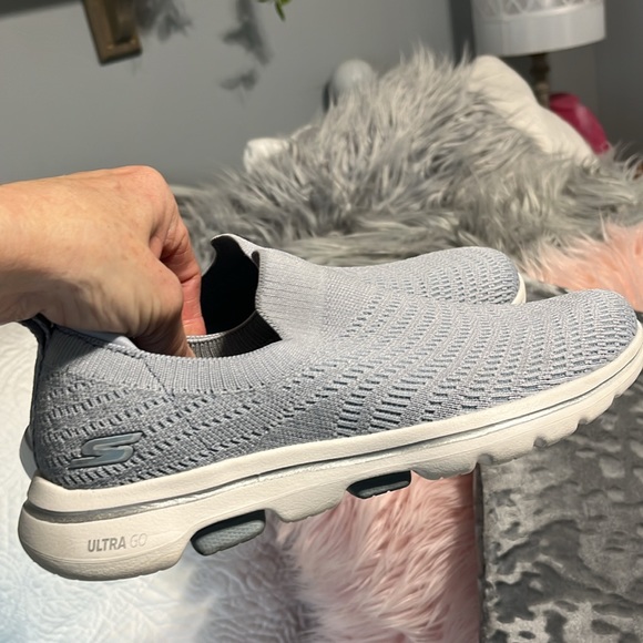 Sketchers Performance Go Walk 5 Machine Washable Lightweight  Blue Womens 6 - Picture 8 of 15